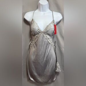 Women Sexy Lingerie  Lace Mini Dress Babydoll Nightdress Sleepwear Sz M‎  NWT!!